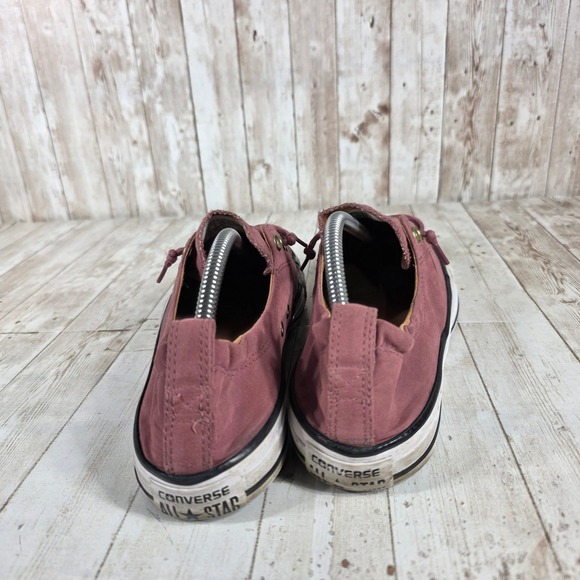 Converse Chuck Taylor All Star Canvas Shoes Rose Pink Lace Up Low‎ Top Women 11 - Picture 3 of 8